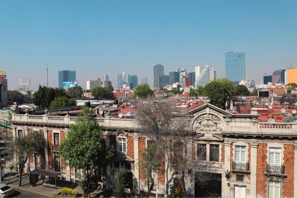 New Mex Inspired Bo-Ho Chic Apartment With Private Patio And Roof Terrace Mexico City Exterior photo